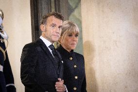 Diner at the Elysee Palace for the 8th Paris Peace Forum - Paris AJ