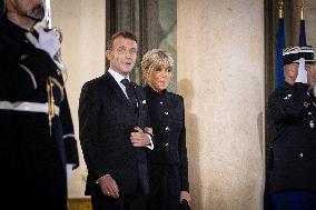 Diner at the Elysee Palace for the 8th Paris Peace Forum - Paris AJ