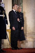 Diner at the Elysee Palace for the 8th Paris Peace Forum - Paris AJ