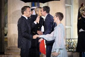 Diner at the Elysee Palace for the 8th Paris Peace Forum - Paris AJ