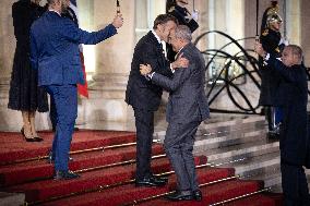 Diner at the Elysee Palace for the 8th Paris Peace Forum - Paris AJ