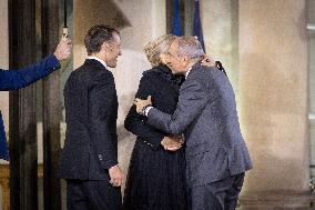 Diner at the Elysee Palace for the 8th Paris Peace Forum - Paris AJ