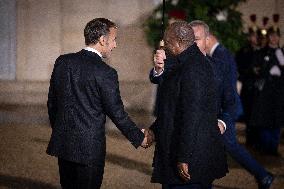 Diner at the Elysee Palace for the 8th Paris Peace Forum - Paris AJ