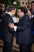 Diner at the Elysee Palace for the 8th Paris Peace Forum - Paris AJ