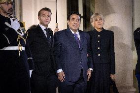 Diner at the Elysee Palace for the 8th Paris Peace Forum - Paris AJ