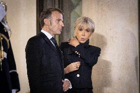 Diner at the Elysee Palace for the 8th Paris Peace Forum - Paris AJ