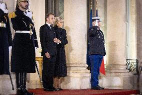 Diner at the Elysee Palace for the 8th Paris Peace Forum - Paris AJ