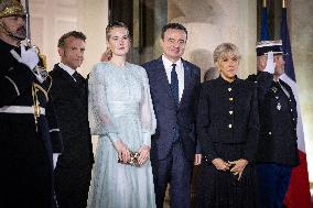 Diner at the Elysee Palace for the 8th Paris Peace Forum - Paris AJ