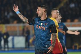 CALCIO - Serie A - US Lecce vs SSC Napoli