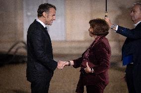 Diner at the Elysee Palace for the 8th Paris Peace Forum - Paris AJ