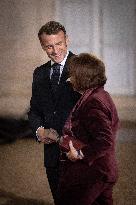 Diner at the Elysee Palace for the 8th Paris Peace Forum - Paris AJ