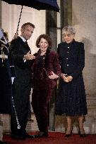 Diner at the Elysee Palace for the 8th Paris Peace Forum - Paris AJ