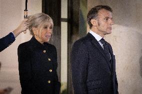 Diner at the Elysee Palace for the 8th Paris Peace Forum - Paris AJ