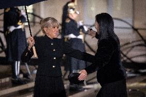 Diner at the Elysee Palace for the 8th Paris Peace Forum - Paris AJ