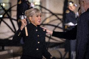 Diner at the Elysee Palace for the 8th Paris Peace Forum - Paris AJ