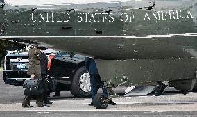 U.S. President Trump's "nuclear football"