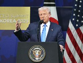 Trump in South Korea