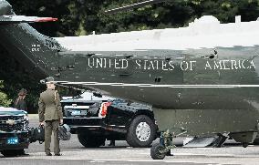 U.S. President Trump's "nuclear football"