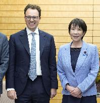 Anthropic CEO visits Japan PM