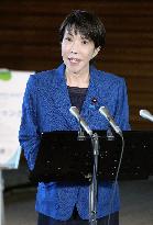 Japan PM leaves for S. Korea