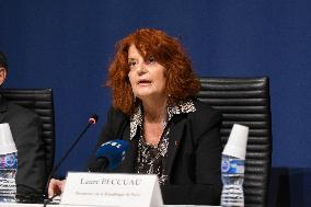 Louvre Heist Investigation Press Conference - Paris