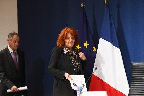 Louvre Heist Investigation Press Conference - Paris