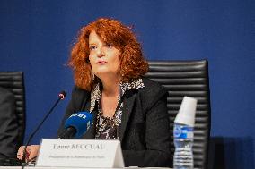 Louvre Heist Investigation Press Conference - Paris