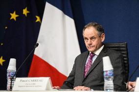 Louvre Heist Investigation Press Conference - Paris