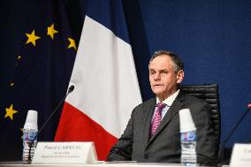 Louvre Heist Investigation Press Conference - Paris