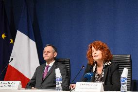 Louvre Heist Investigation Press Conference - Paris