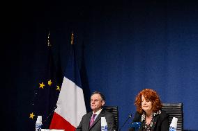 Louvre Heist Investigation Press Conference - Paris