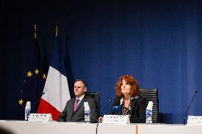 Louvre Heist Investigation Press Conference - Paris