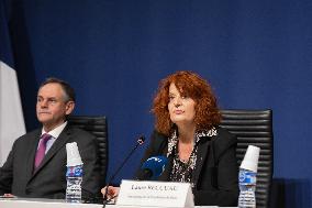 Louvre Heist Investigation Press Conference - Paris