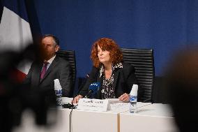 Louvre Heist Investigation Press Conference - Paris