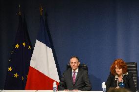 Louvre Heist Investigation Press Conference - Paris