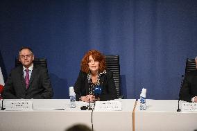 Louvre Heist Investigation Press Conference - Paris