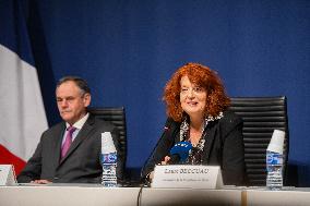 Louvre Heist Investigation Press Conference - Paris