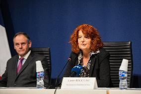 Louvre Heist Investigation Press Conference - Paris