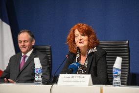 Louvre Heist Investigation Press Conference - Paris