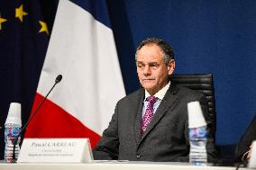 Louvre Heist Investigation Press Conference - Paris