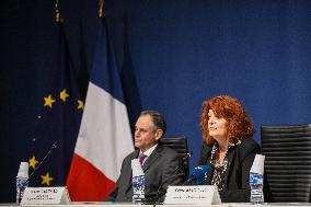 Louvre Heist Investigation Press Conference - Paris