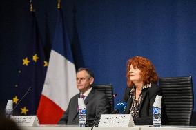 Louvre Heist Investigation Press Conference - Paris