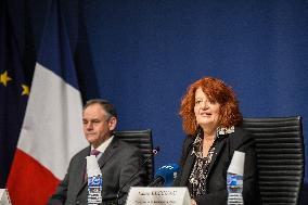 Louvre Heist Investigation Press Conference - Paris