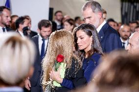 King and Queen of Spain Honor Disaster Victims - Valencia