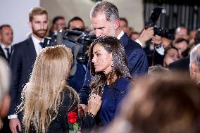 King and Queen of Spain Honor Disaster Victims - Valencia