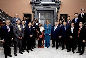 Queen Maxima Meets Global Finance & Technology Network Board - The Hague