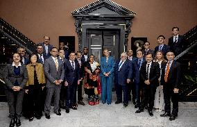 Queen Maxima Meets Global Finance & Technology Network Board - The Hague