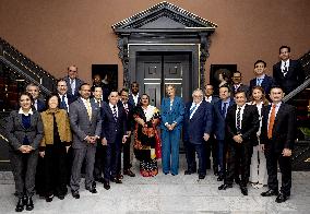 Queen Maxima Meets Global Finance & Technology Network Board - The Hague