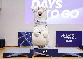 100 Days To Go Celebration For Milano 2026 - Italy