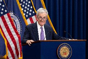 Federal Reserve Cuts Interest Rate - Washington